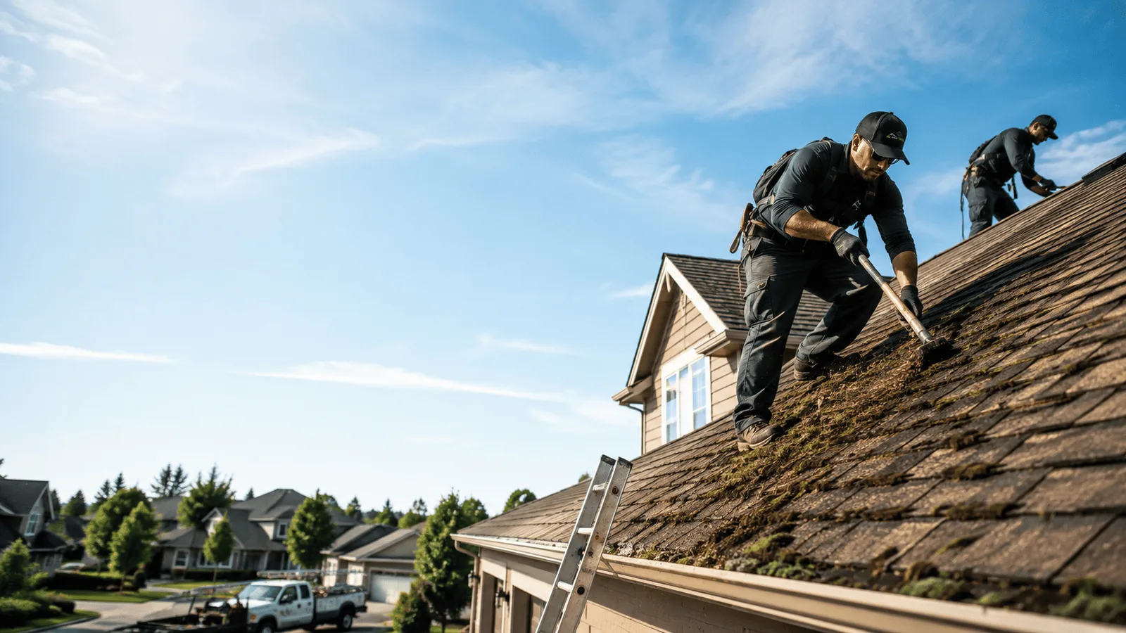 Roof Moss Removal in Export, PA near me